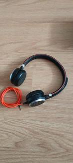 Koptelefoon Headset Jabra Evolve 40, Computers en Software, Headsets, Ophalen, Zo goed als nieuw, Bedraad, Over-ear