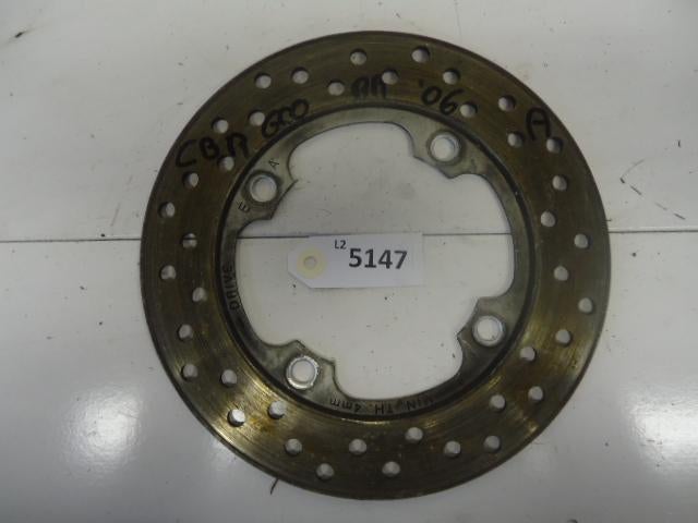 CBR600RR 2005 - 2006, 2003 - 2004 Honda Remschijf D1-21453