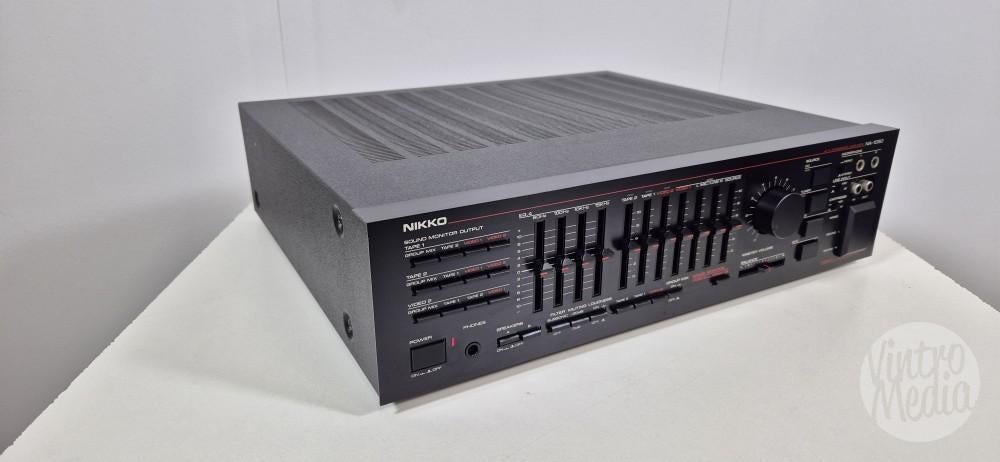 Nikko NA-1050 Versterker | Stereo | Phono MM MC | Equalizer, Overige merken, Refurbished, Ophalen of Verzenden, 60 tot 120 watt