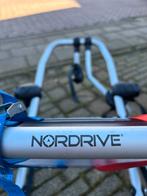 Nordrive Pyro 2 + 2 x stabilisatoren Thule + spanbanden, Ophalen, Zo goed als nieuw, Achterklepdrager