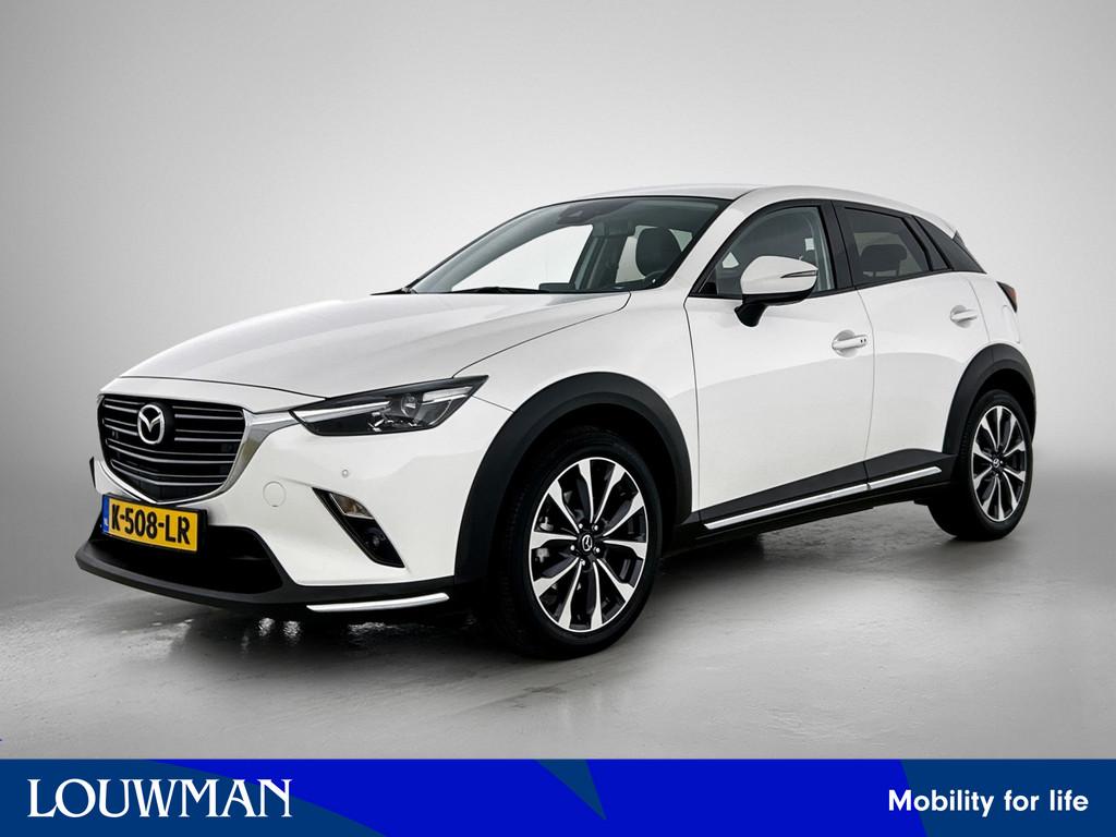 Mazda CX-3 2.0 SkyActiv-G 121 Luxury | Carplay | Camera | ., Auto's, Mazda, 4 cilinders, Wit, Handgeschakeld, 19 km/l