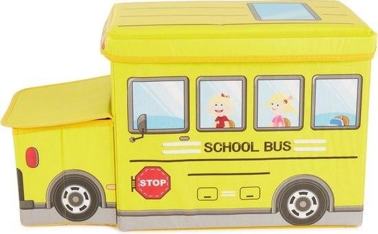 Bieco School Bus Opbergbox, Verzenden, BIECO Spielwaren GmbH & Co, Nieuw, C.supa@bieco.de