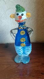 Murano glazen clown beeldje - 31 cm hoog, Antiek en Kunst, Ophalen of Verzenden