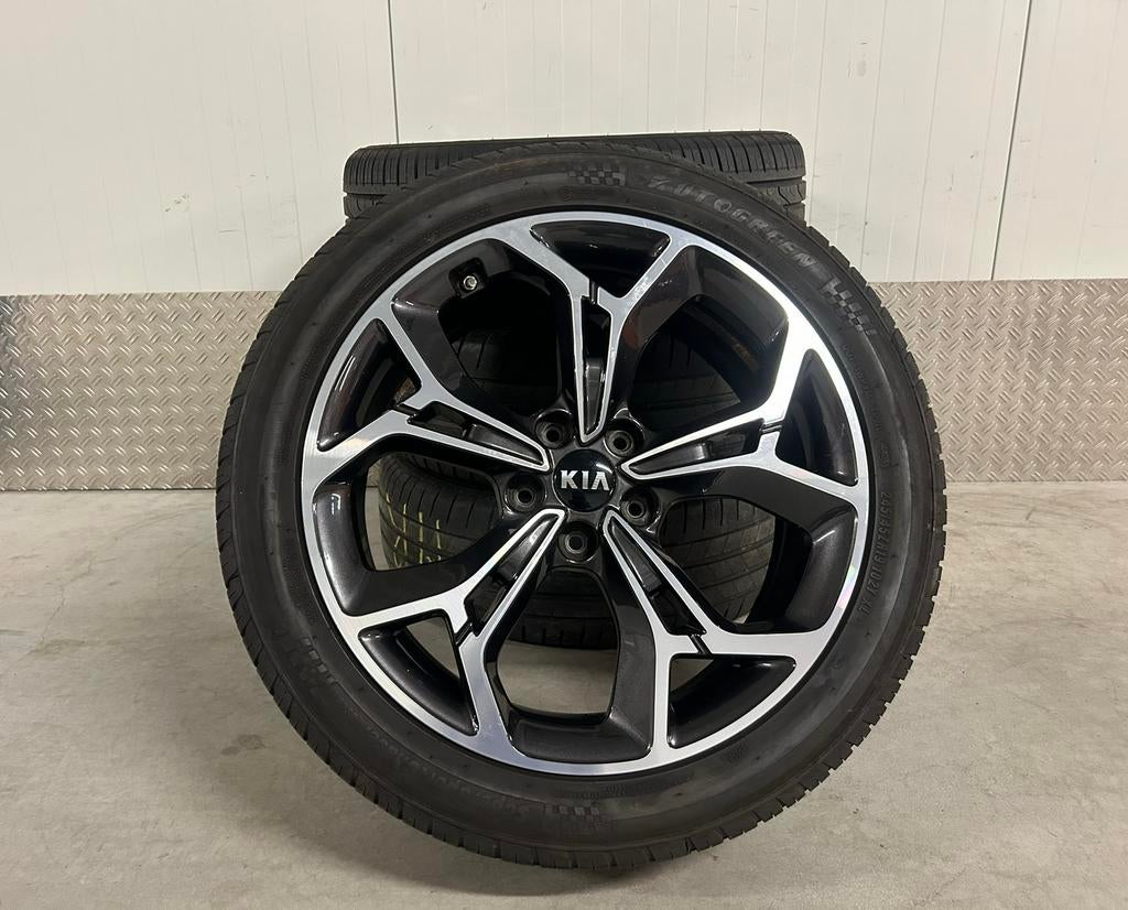 KIA sportage 19 inch velgen 5x114,3 zomer TPMS, Auto-onderdelen, Banden en Velgen, Banden en Velgen, Personenwagen, **, Zomerbanden