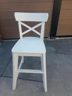 IKEA kinderstoel INGOLF wit, Ophalen, Gebruikt, Overige typen