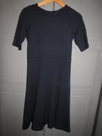 G799 Bloomings mt S jurk klassiek donkerblauw jersey, Blauw, Ophalen of Verzenden, Zo goed als nieuw, Maat 36 (S)