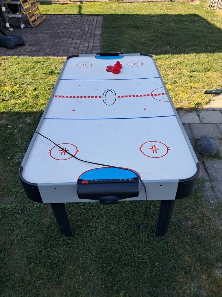 Airhockey tafel - Compleet met accessoires, Ophalen, Gebruikt, Jongen of Meisje