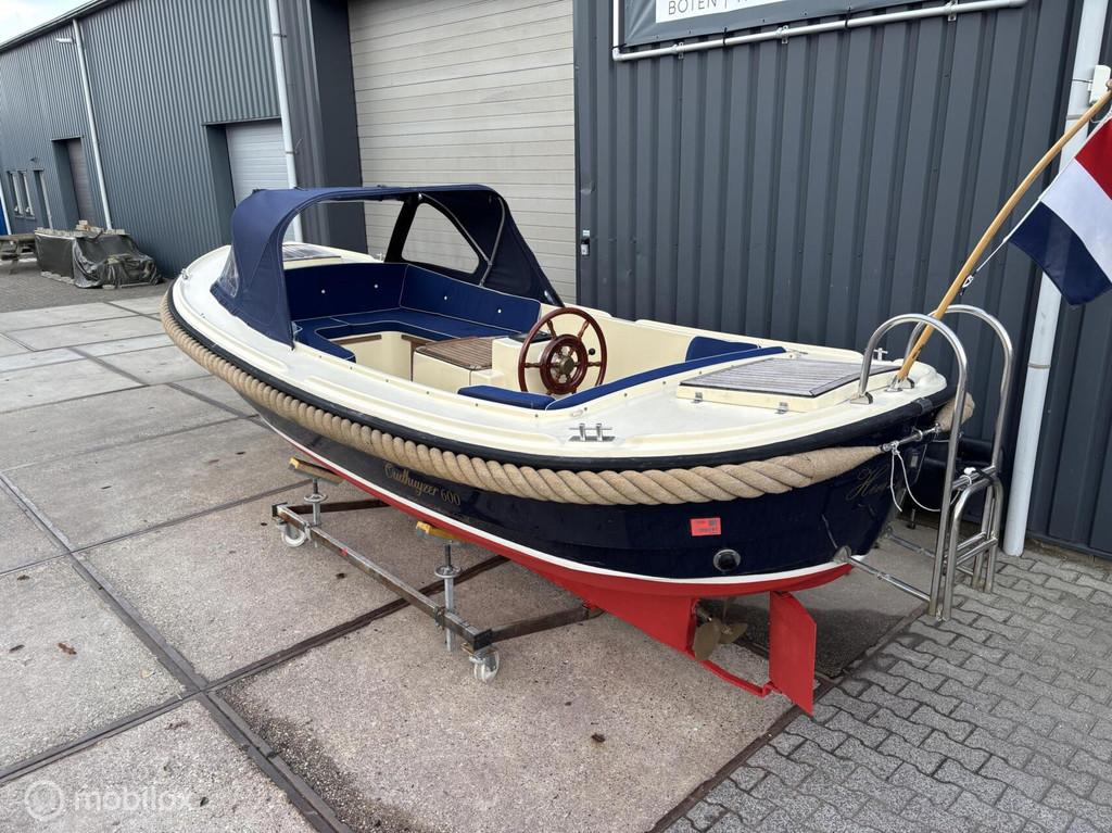 Oud huijzer 600 diesel sloep / 3 cilinder vetus, Watersport en Boten, Sloepen, Overige brandstoffen, 6 meter of meer