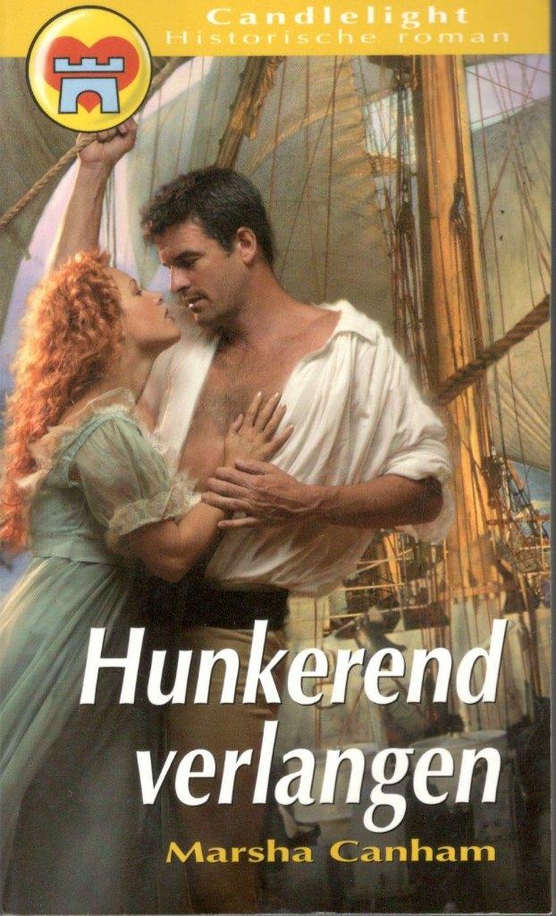 Marscha Canham - hunkerend verlangen / candlelight nr 507., Boeken, Romans, Ophalen of Verzenden, Zo goed als nieuw