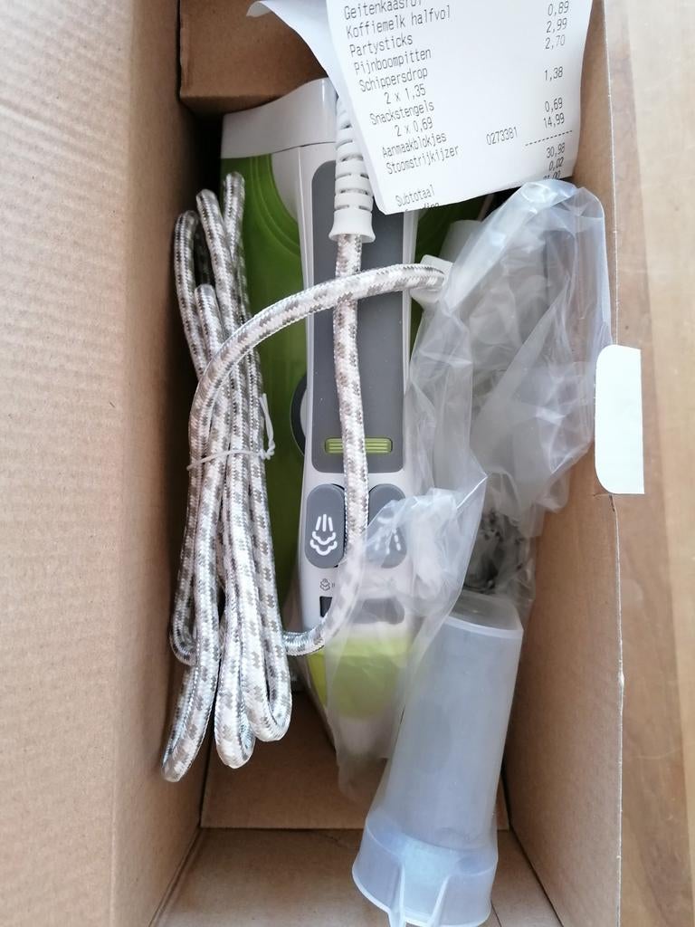 Stoomstrijkijzer nieuw, Ophalen, Nieuw