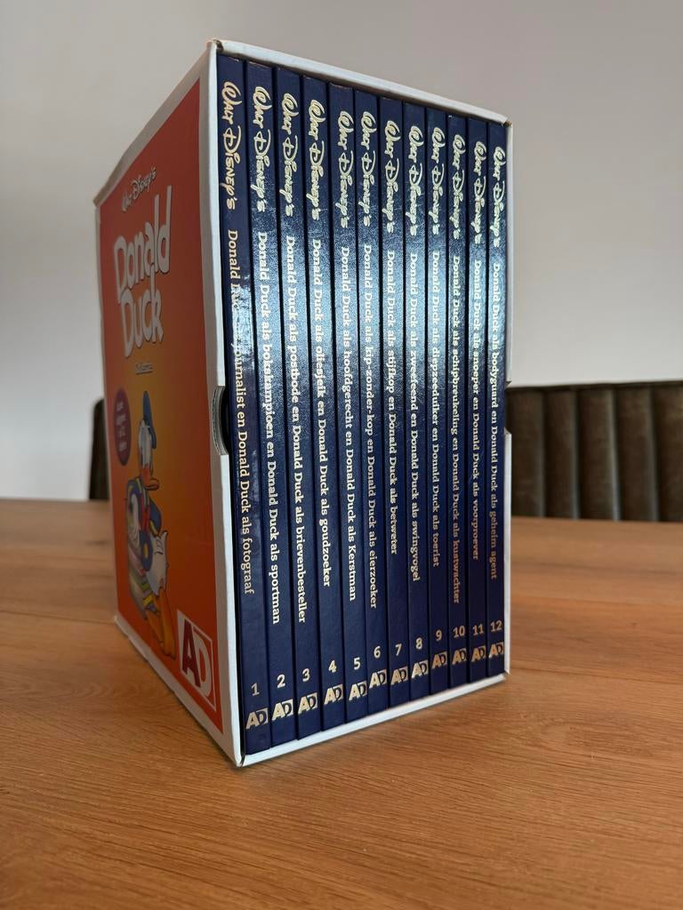 Donald Duck Collectie AD – Complete set (12 delen), Boeken, Stripboeken, Complete serie of reeks, Ophalen of Verzenden, Nieuw