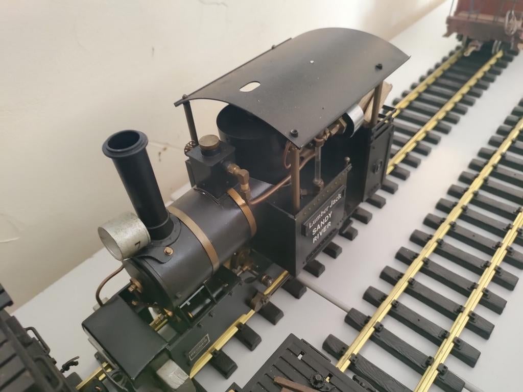 Regner Live Steam (gas) Lumber Jack, Ophalen of Verzenden, Gelijkstroom, Locomotief, Overige merken