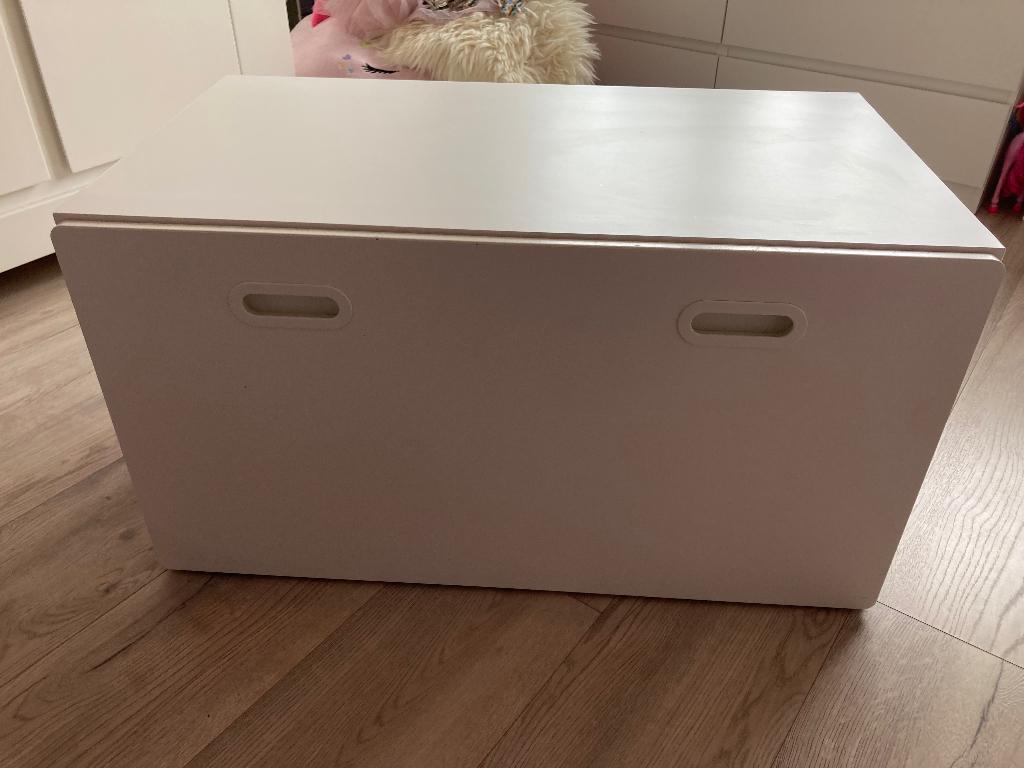 3 stuks Stuva (IKEA) speelgoed kist met bank, Ophalen, 50 tot 100 cm, Zo goed als nieuw, Minder dan 100 cm