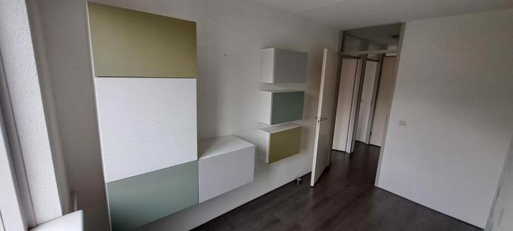 IKEA Besta kasten - set van 7 in groen, grijs en wit, Huis en Inrichting, Kasten | Overige, Gebruikt, Ophalen