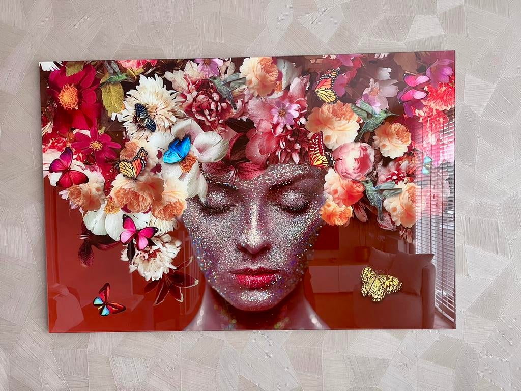 Kunstwerk glas van Loods 5 80x120cm, Ophalen