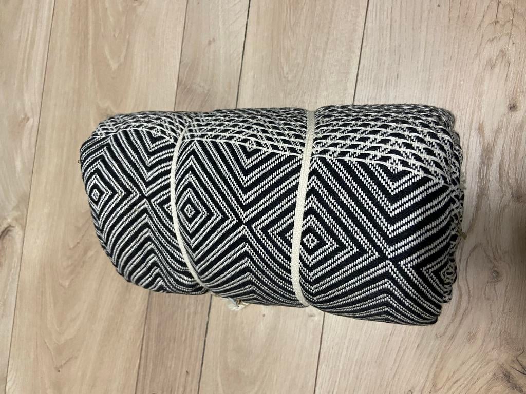 Luilak Plaid - Zwart/Wit - Nieuwstaat, Ophalen, Nieuw