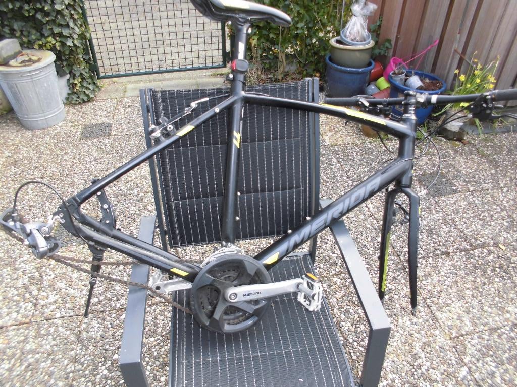 mountain bike frame, Fietsen en Brommers, Fietsen | Mountainbikes en ATB, 53 tot 57 cm, Ophalen, Gebruikt, Overige merken