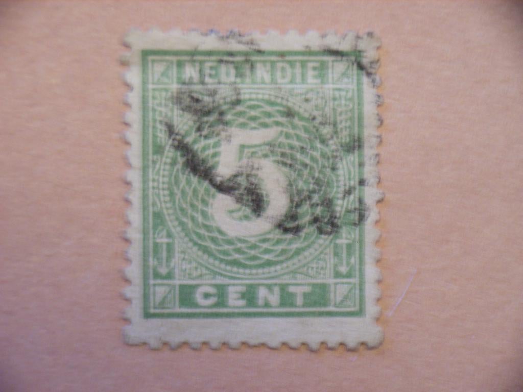 BL   Ned.Indie 21, Postzegels en Munten, Postzegels | Nederlands-Indië en Nieuw-Guinea, Ophalen of Verzenden, Gestempeld, Nederlands-Indië