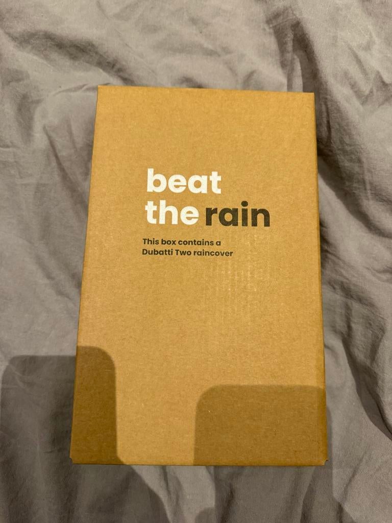 Dubatti Two regenhoes - Nieuw in doos, Kinderen en Baby's, Kinderwagens en Combinaties, Ophalen of Verzenden, Nieuw, Kinderwagen