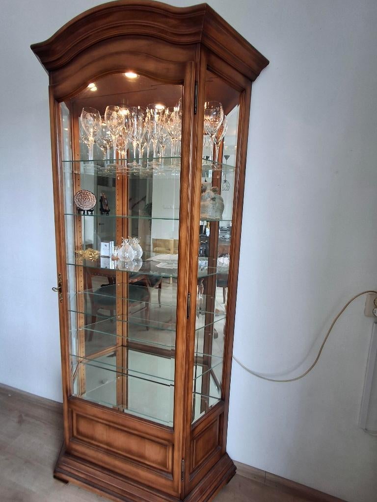 Vitrinekast, Huis en Inrichting, Ophalen, Glas, Klassiek, 50 tot 100 cm