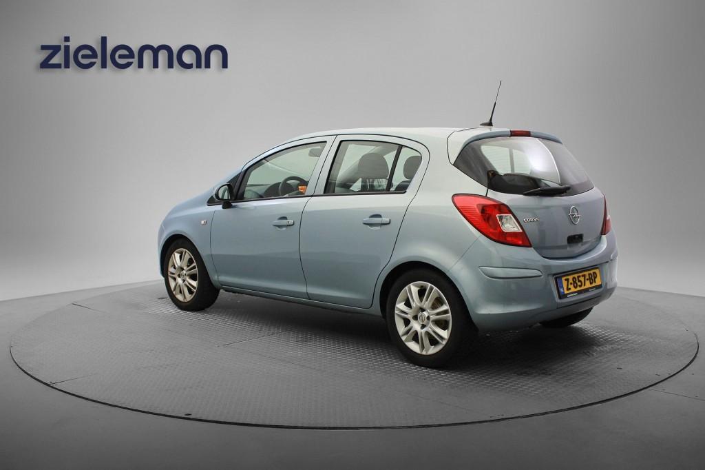 Opel CORSA 1.2 16V 5 derus Edition - Airco, Cruise, Voorwielaandrijving, Gebruikt, 4 cilinders, Blauw