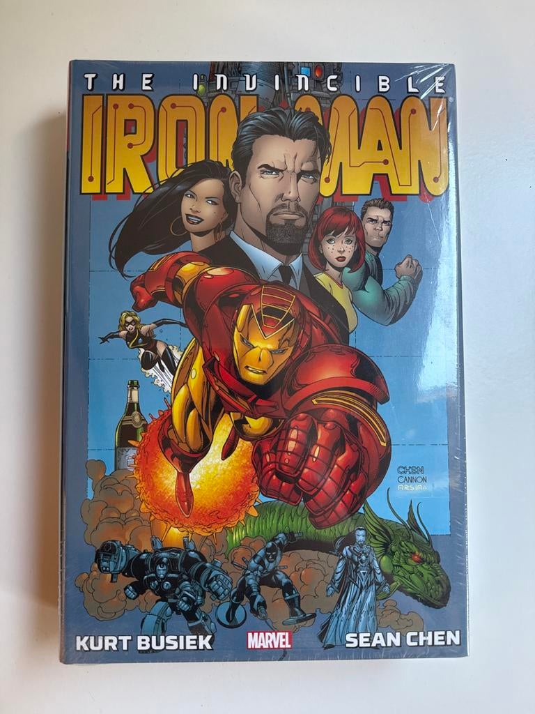 The invincible Iron man omnibus Kurt Busiek, Boeken, Strips | Comics, Eén comic, Ophalen of Verzenden, Nieuw, Amerika