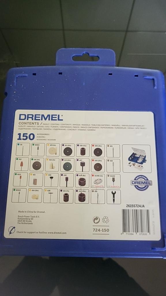 Dremel 150-delige Multipurpose Accessoireset, Ophalen of Verzenden, Nieuw