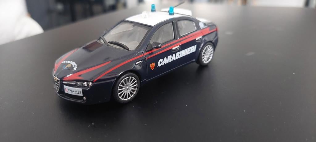 Alfa Romeo 159  L'Arma dei Carabinieri Millitairy Police, Hobby en Vrije tijd, Modelauto's | 1:43, Ophalen of Verzenden, Zo goed als nieuw