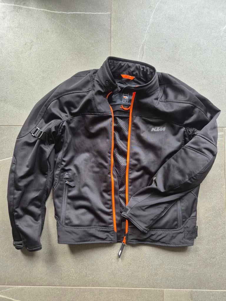 KTM AIR zomerjas + windstopper - Maat L / 50. Als nieuw!, Motoren, Kleding | Motorkleding, Jas | textiel, Heren, KTM, Ophalen of Verzenden