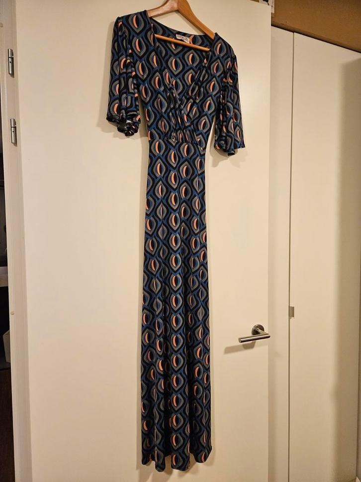 Vintage Chic Jurk Maat 10, Kleding | Dames, Jurken, Nieuw, Maat 38/40 (M), Blauw, Onder de knie, Ophalen of Verzenden