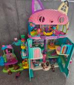 Gabby’s Poppenhuis met zolder, balkons en meer, Ophalen of Verzenden, Zo goed als nieuw, Poppenhuis
