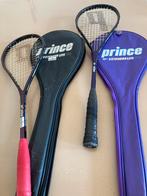 2 Prince Extender Lite squash rackets>  12,95 samen, Ophalen of Verzenden, Gebruikt, Racket, Met hoes