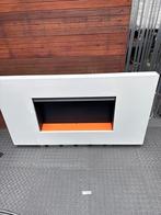 Elektrische sfeerhaard met verwarming, Ophalen, Gebruikt, Vrijstaande haard, Elektrische haard