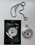 Zakhorloge Esprit du temps, verzilverd, Kleding | Heren, Trouwkleding en Trouwaccessoires, Ophalen of Verzenden