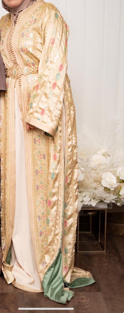 Lebsa, takshita, kaftan 1 x kort gedragen L ong, Ophalen of Verzenden, Zo goed als nieuw, Overige typen