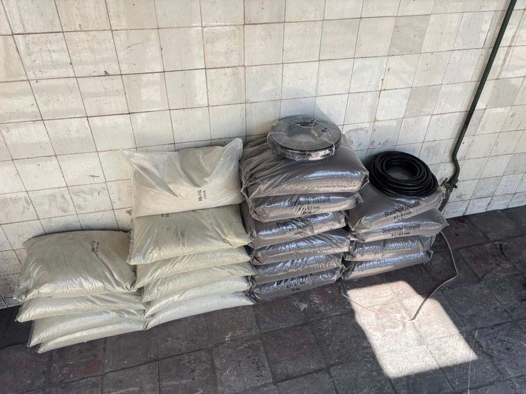 Glasparel straalzand 25Kg, Ophalen of Verzenden, Nieuw