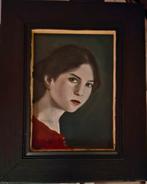 Portret van een jonge vrouw, Ophalen of Verzenden