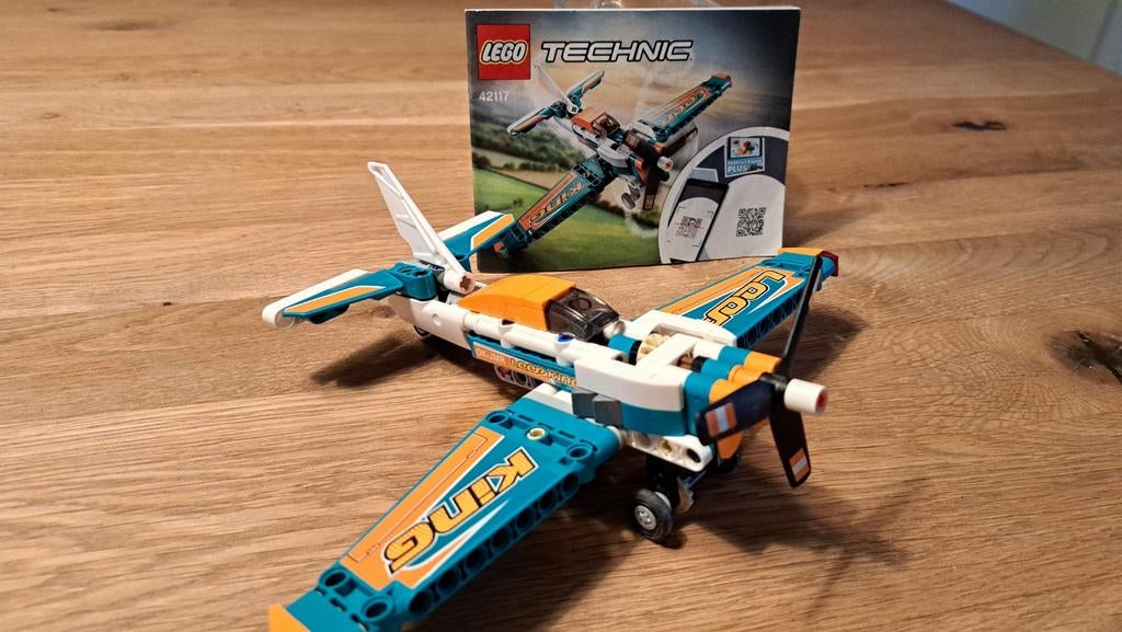 Lego technic vliegtuig 42117, Kinderen en Baby's, Speelgoed | Duplo en Lego, Ophalen of Verzenden, Zo goed als nieuw
