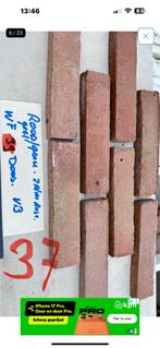 Partij steenstrips. Meerderw kleuren  DF.  EN WF., Doe-het-zelf en Verbouw, Metselstenen, Ophalen, Zo goed als nieuw, Bakstenen