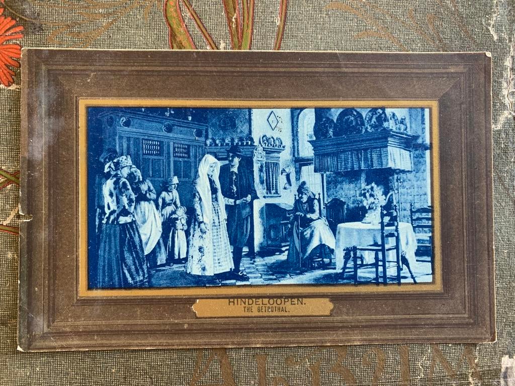 1908 Hindeloopen - the Betrotal (NR), Ophalen of Verzenden, Voor 1920, Gelopen, Friesland