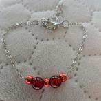 Kinder armband kind klein rvs en kralen, Ophalen of Verzenden, Nieuw, Overige materialen, Met bedels of kralen