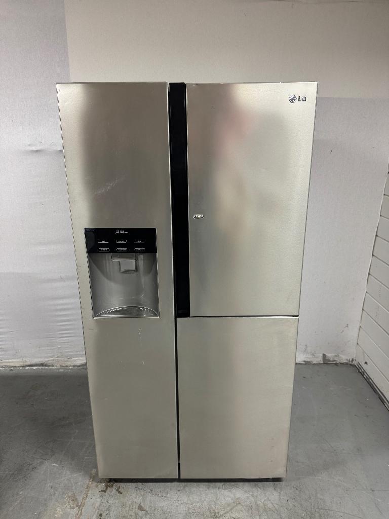 Amerikaanse Koelkast LG + LEVERING, Witgoed en Apparatuur, Koelkasten en IJskasten, Gebruikt, Met vriesvak, 200 liter of meer