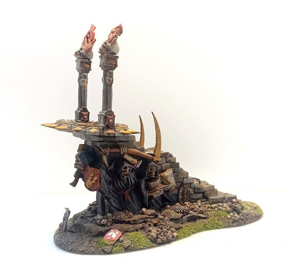 WARHAMMER AGE OF sigmar terrain eternity stair dreadfire portal oop new EUR 115,00 - FR