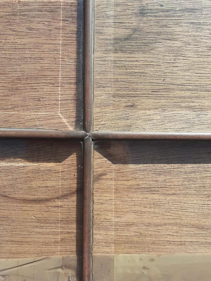 Glas in lood paneeltjes, Doe-het-zelf en Verbouw, Glas en Ramen, Gebruikt, Minder dan 80 cm, Minder dan 80 cm, Glas in lood, Ophalen of Verzenden