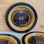 Arabia Finland Fructus set van 4 borden, Keramiek, Ophalen of Verzenden, Zo goed als nieuw, Overige stijlen