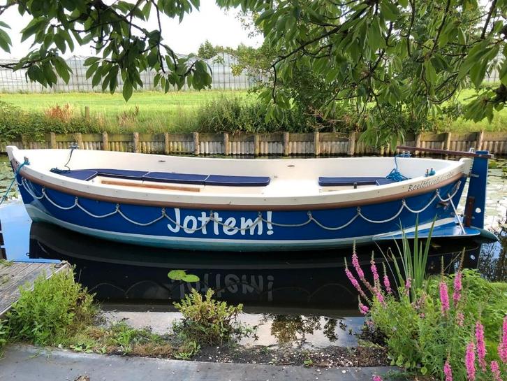 Sloep Kaaglifeboat 600, bieden vanaf 9000,=, Watersport en Boten, Sloepen, Gebruikt, 10 tot 30 pk, 6 meter of meer, Binnenboordmotor