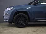 Jeep Compass 4xe 240 Plug-in Hybrid Electric S | Lederen bek, Auto's, Automaat, 4 cilinders, Blauw, Bedrijf