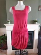 Made in Italy nette rode jurk jurkje mt XS 34, Kleding | Dames, Jurken, Made in Italy, Verzenden, Zo goed als nieuw, Knielengte