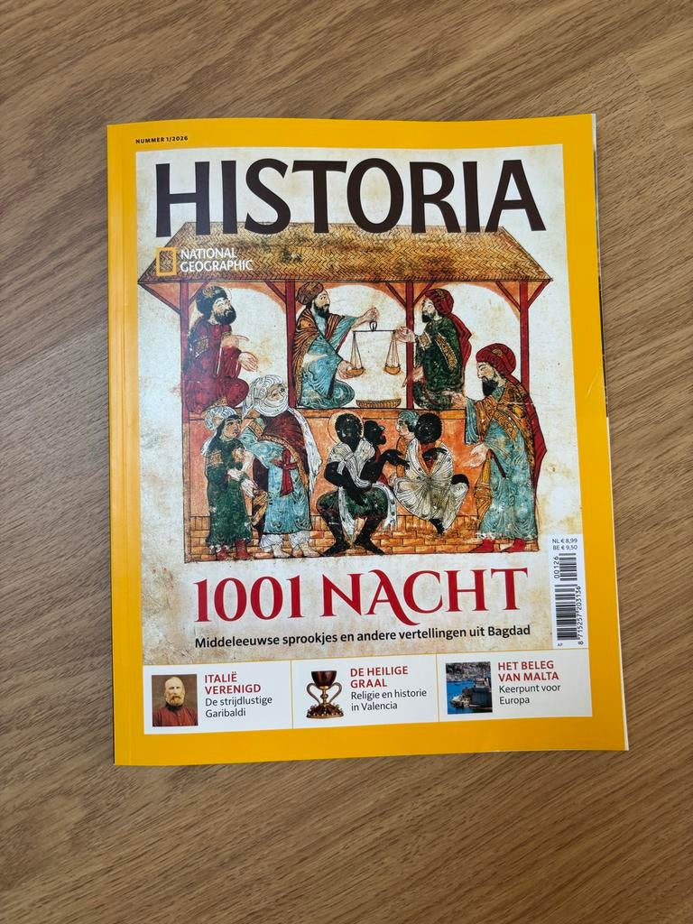 National Geographic Historia 1/2026, Ophalen of Verzenden, Nieuw, Wetenschap en Natuur