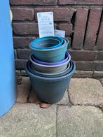 Wie kan deze bloempotten gebruiken?, Kunststof, Gebruikt, Rond, Minder dan 40 cm